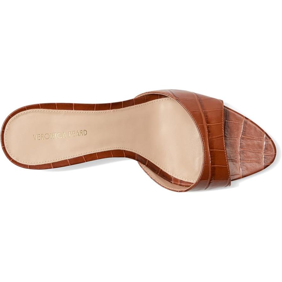 ベロニカビアード Veronica Beard Tia レディース ヒール パンプス Brown Croc Print レザー_1