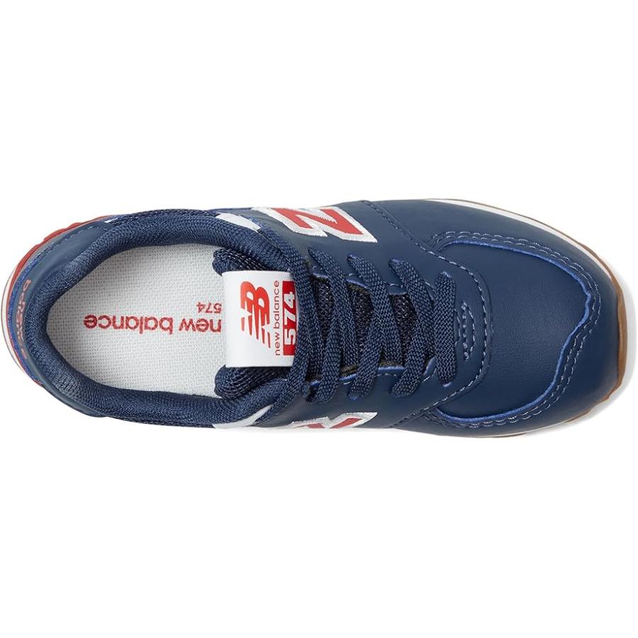 ニューバランス New Balance Kids 574 (Infant/Toddler) キッズ・ジュニア スニーカー NB Navy/Team R_1