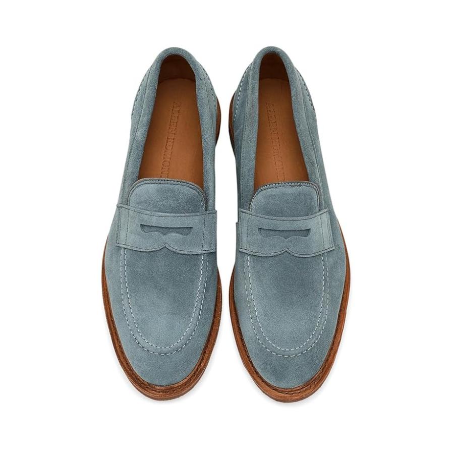 アレン エドモンズ Allen Edmonds Rand Verse Loafer/モック シューズ メンズ ローファー Steel Blue Sueの画像
