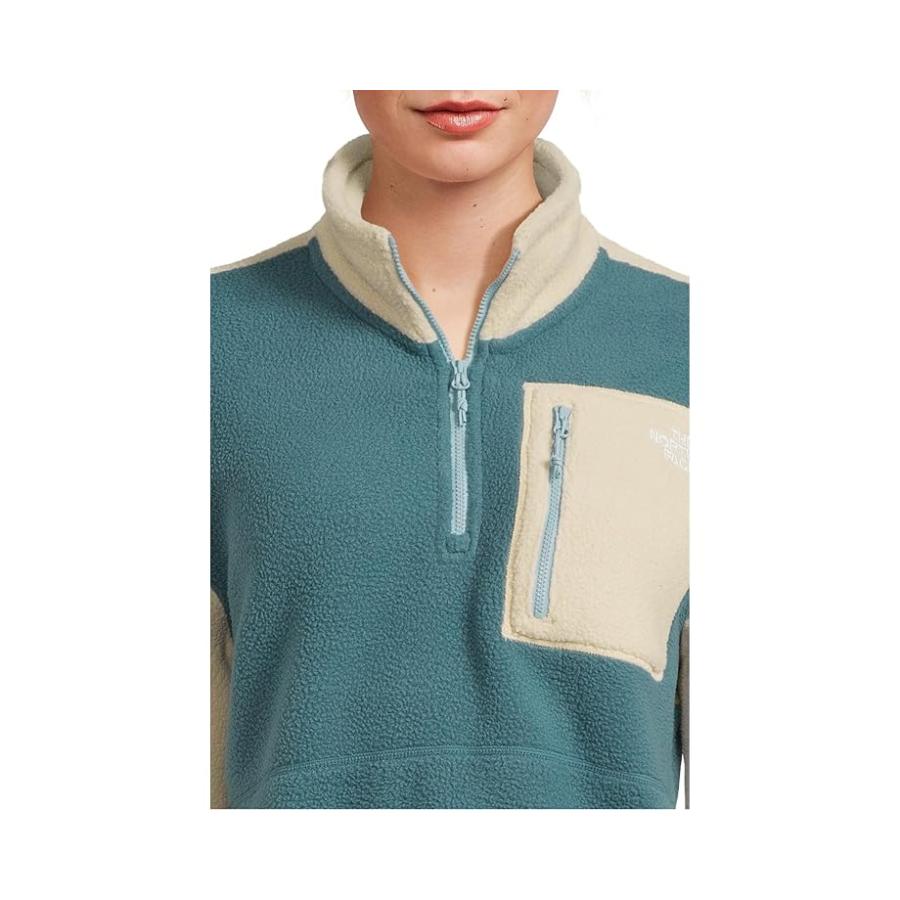 ザ・ノースフェイス The North Face Yumiori 1/4 ジップ レディース パーカー スウェット Space/Gravel/Blue_3