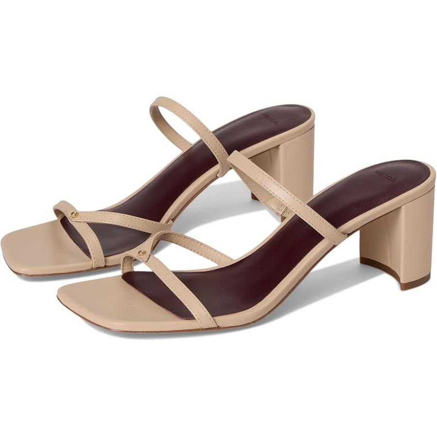ヴィンス Vince オンa ストラップpy Sandals レディース ヒール パンプス Birch Sand Beige レザー