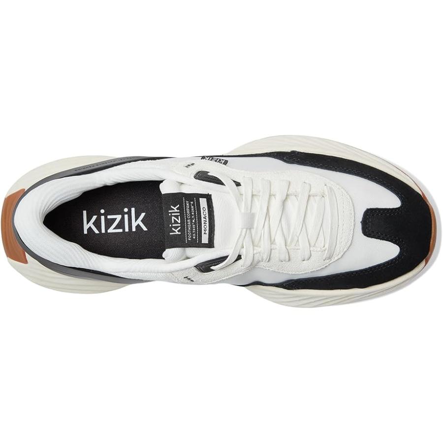 KIZIK Monaco Hands-Free メンズ スニーカー White/Black