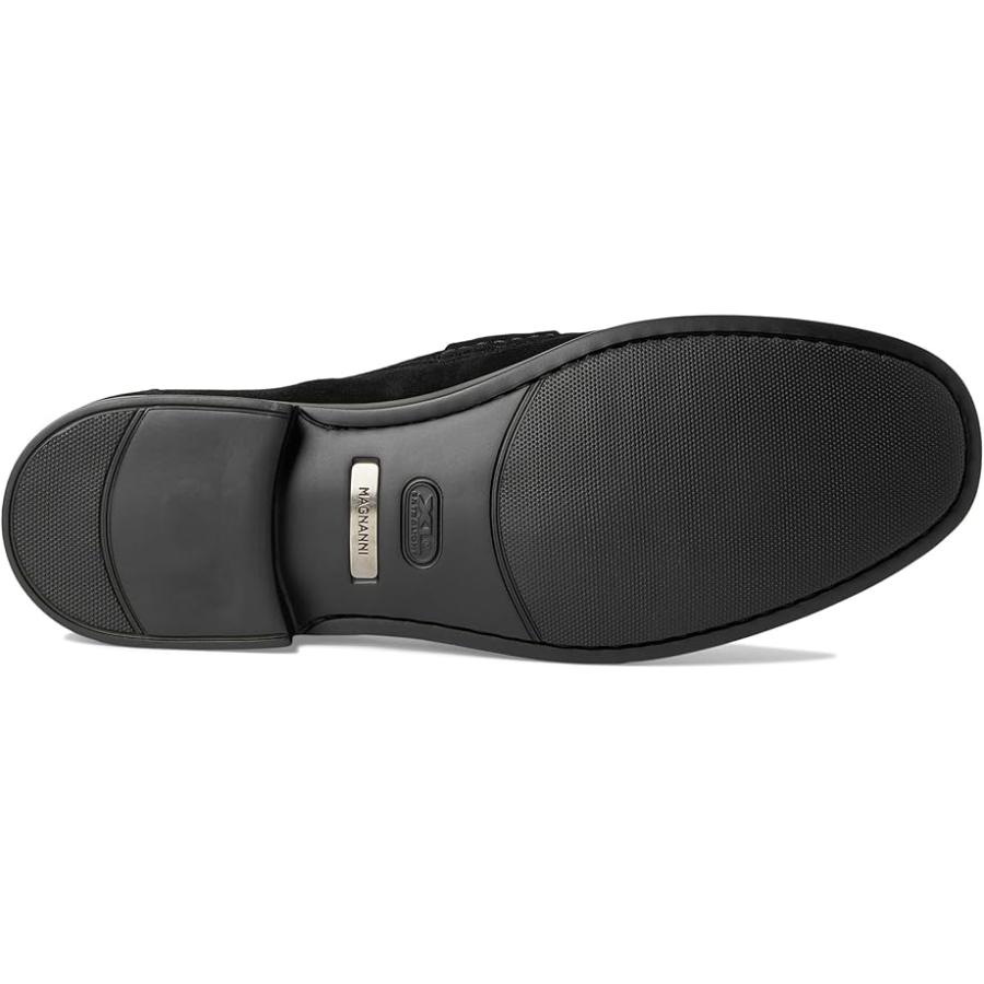 マグナーニ Magnanni Blas II メンズ ローファー Black Suedeの画像