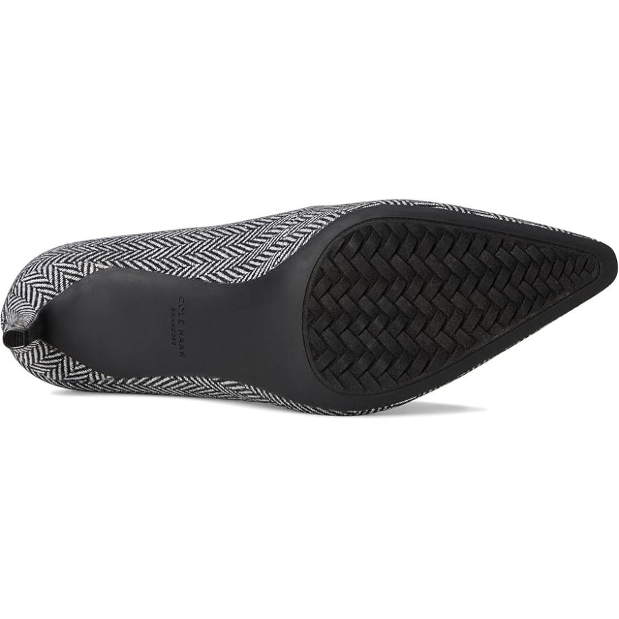 コールハーン Cole Haan Go-to Janey Pumps レディース ヒール パンプス White/Black Herringbone_2