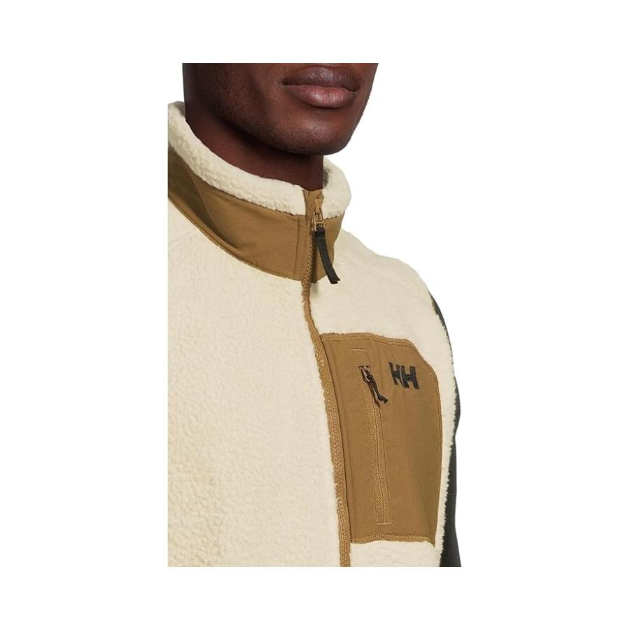 ヘリーハンセン Helly Hansen Panorama Pile Block Vest メンズ セーター Off White_3