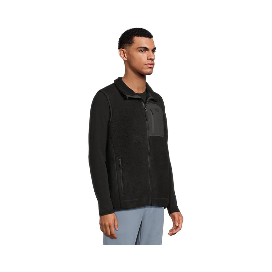 ヘリーハンセン Helly Hansen Panorama Pile Block Vest メンズ セーター Black_1