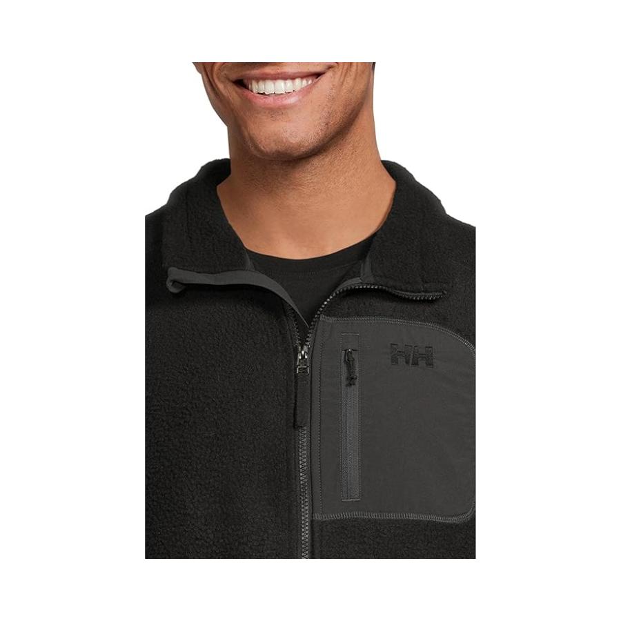 ヘリーハンセン Helly Hansen Panorama Pile Block Vest メンズ セーター Black_3