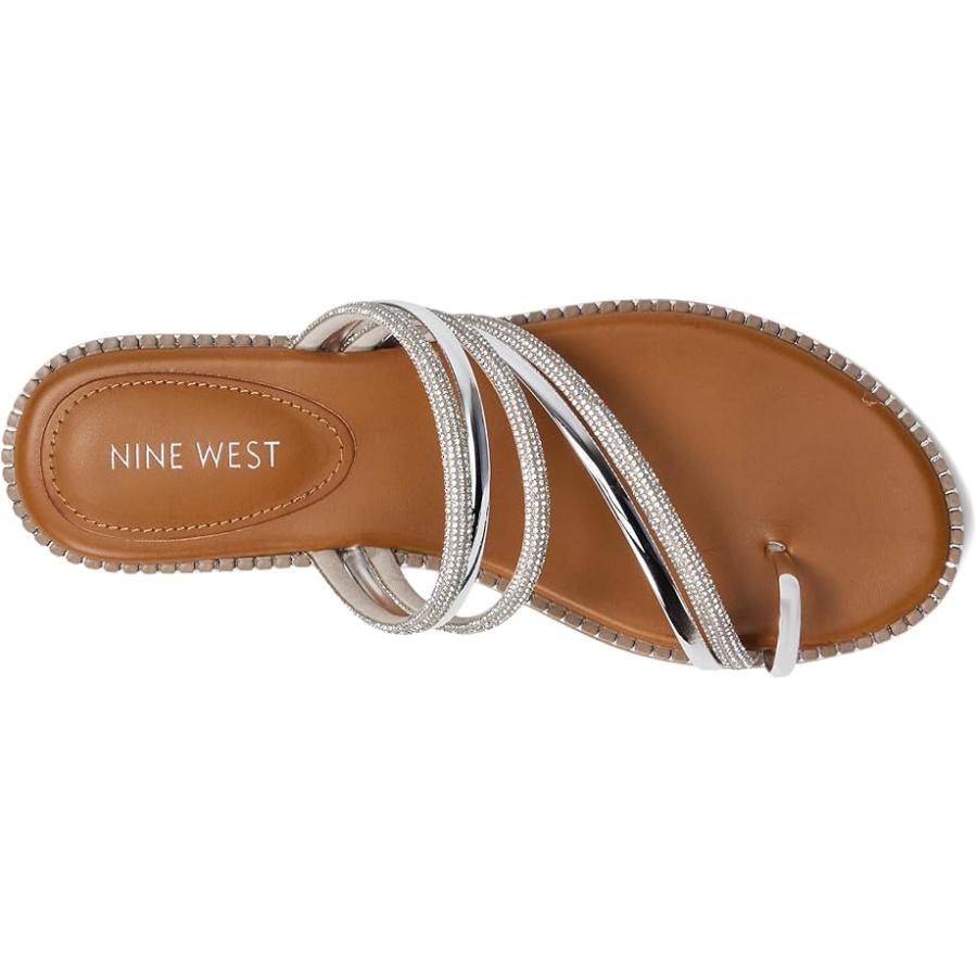 (取寄) ナインウエスト レディース  Nine West women Dashin Silver NINE WEST ナインウエスト Nine West Dashin レディース サンダル
