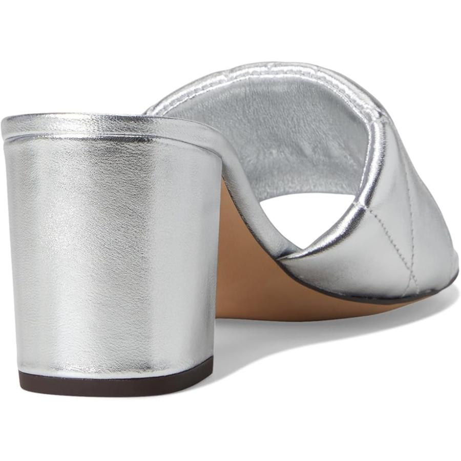 コーチ COACH ホリー Block Heel Sandals with Quilting レディース Heels Silver_4