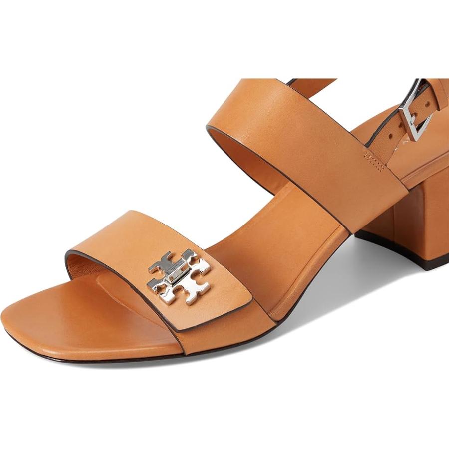 トリーバーチ Tory Burch T Lock Heel Sandals 55mm レディース ヒール パンプス Camello_5