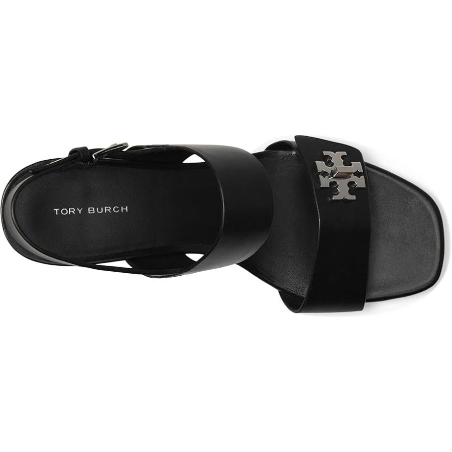 トリーバーチ Tory Burch T Lock Heel Sandals 55mm レディース ヒール パンプス Perfect Black_1