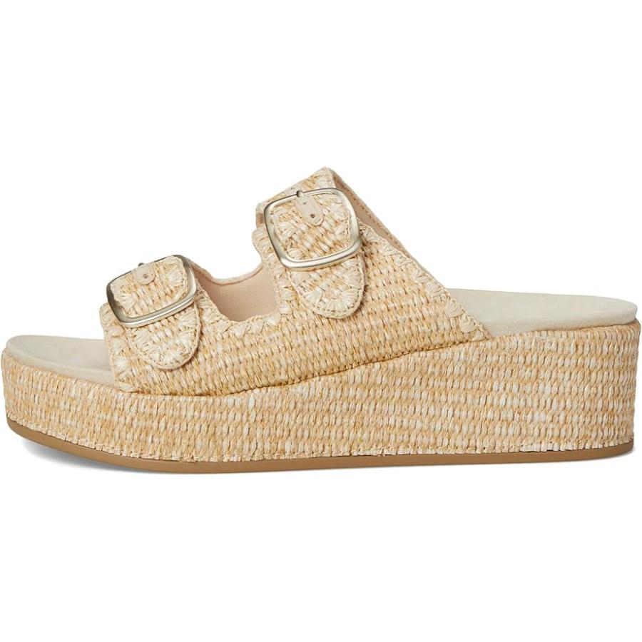 アンクライン Anne Klein Vineyard レディース ヒール パンプス Natural Raffia_3