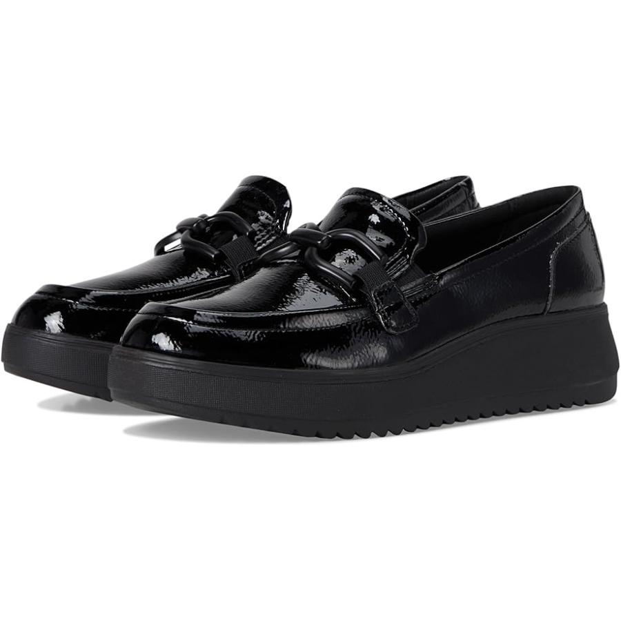 【新品未使用】クラークス ローファー ブラック24センチ クラークス Clarks Nomad Loafer. / レディースノマドローファー