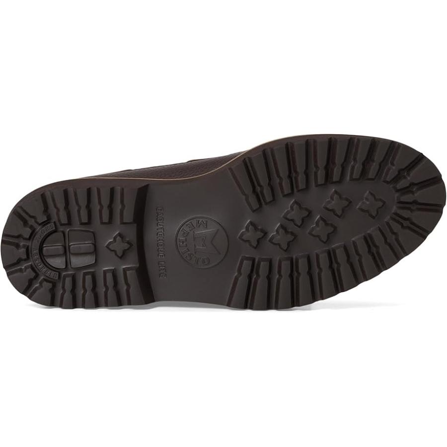 メフィスト Mephisto Adrien メンズ Boat シューズ ダークブラウンの画像