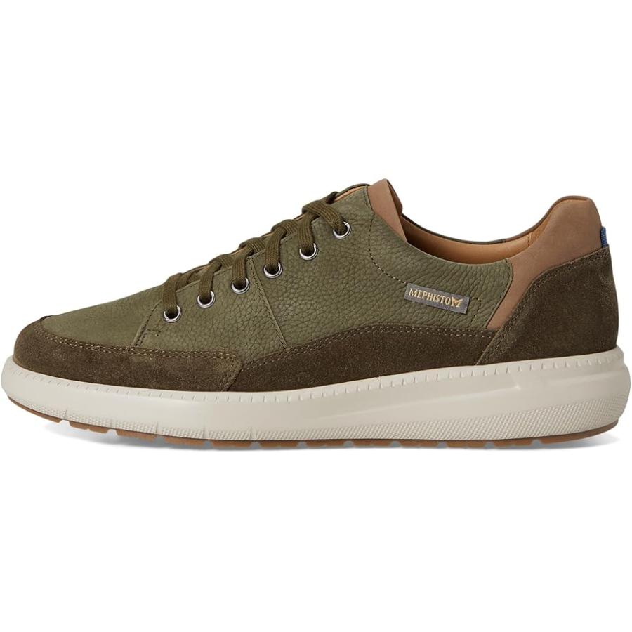 メフィスト Mephisto Jango メンズ スニーカー Mossの画像