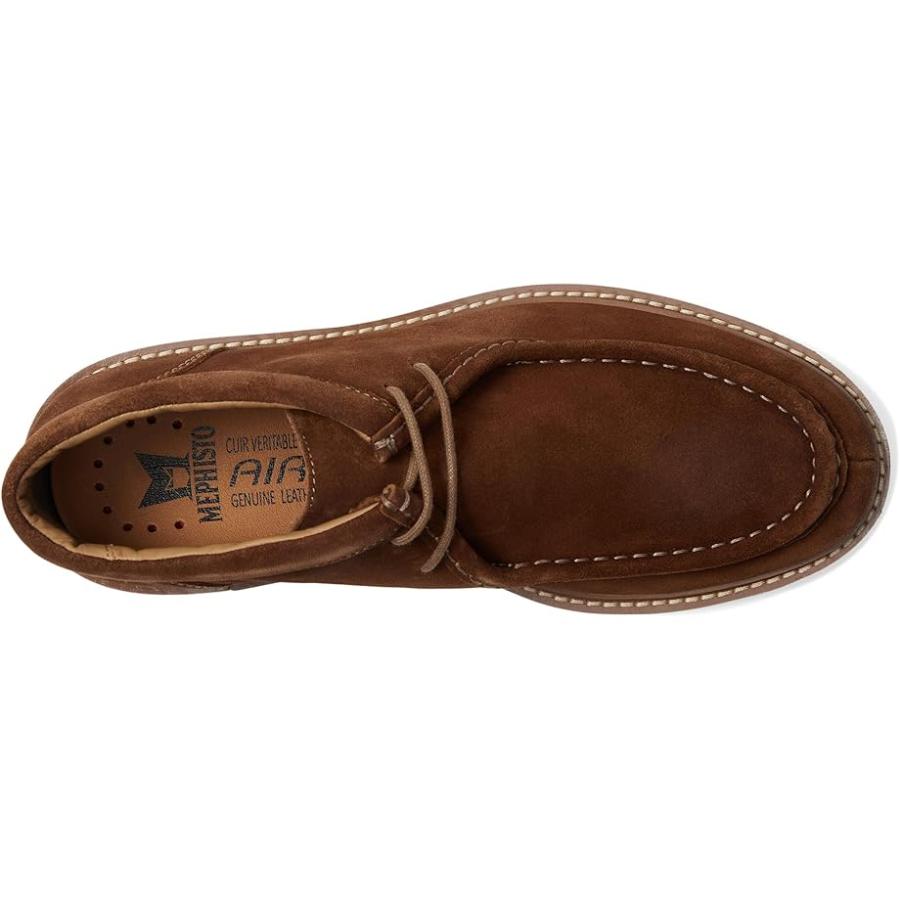 メフィスト Mephisto Alexander メンズ ブーツ Brownの画像