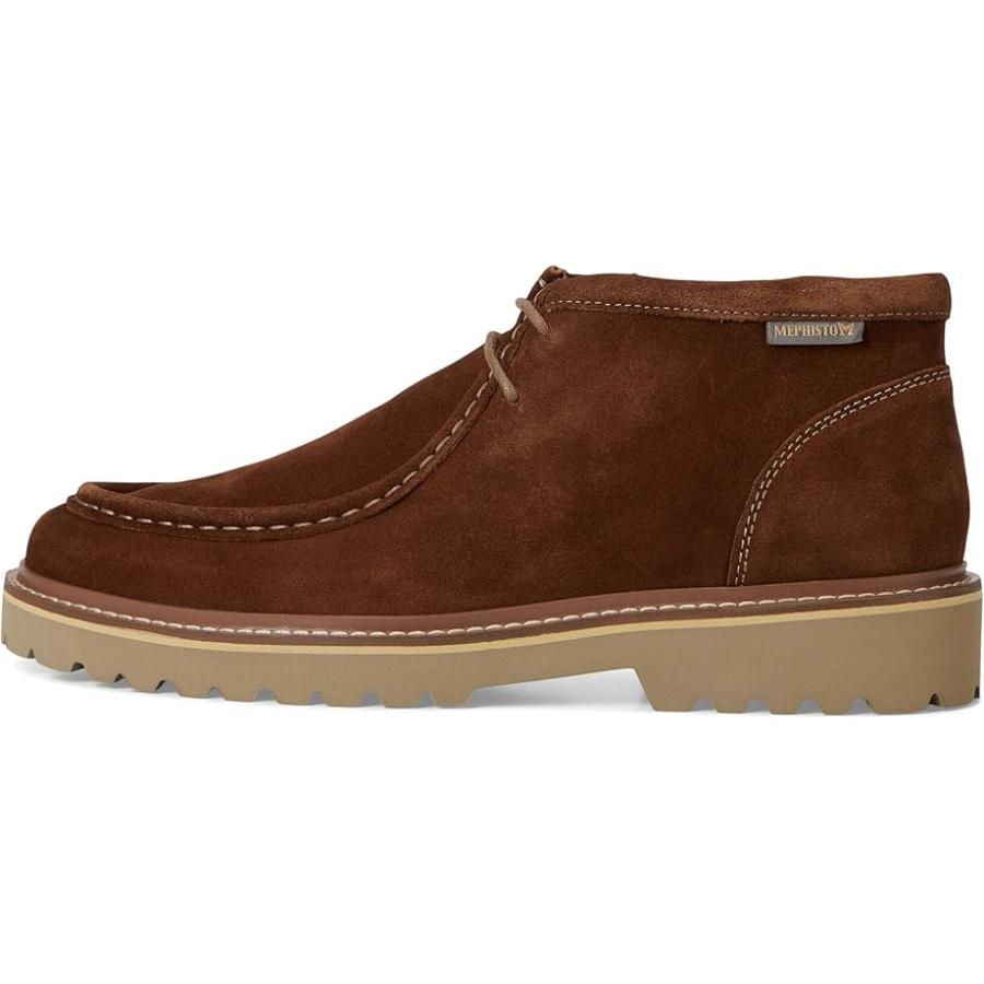 メフィスト Mephisto Alexander メンズ ブーツ Brownの画像