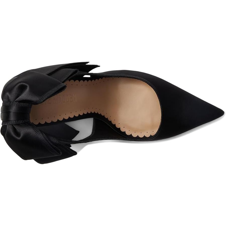 スティーブマッデン Steve Madden Teacup レディース ヒール パンプス Black Satin_1