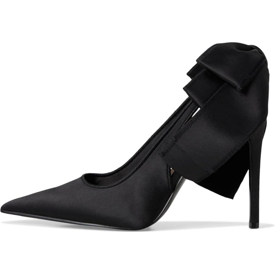 スティーブマッデン Steve Madden Teacup レディース ヒール パンプス Black Satin_3