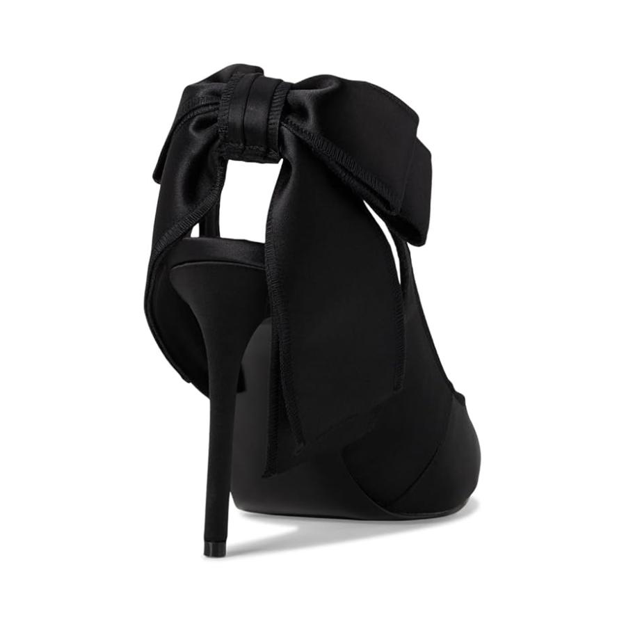 スティーブマッデン Steve Madden Teacup レディース ヒール パンプス Black Satin_4