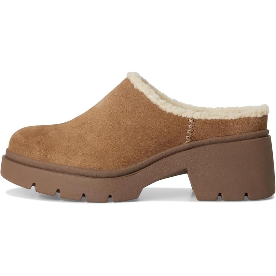スケッチャーズ SKECHERS Cozy City レディース ヒール パンプス Chestnut_3