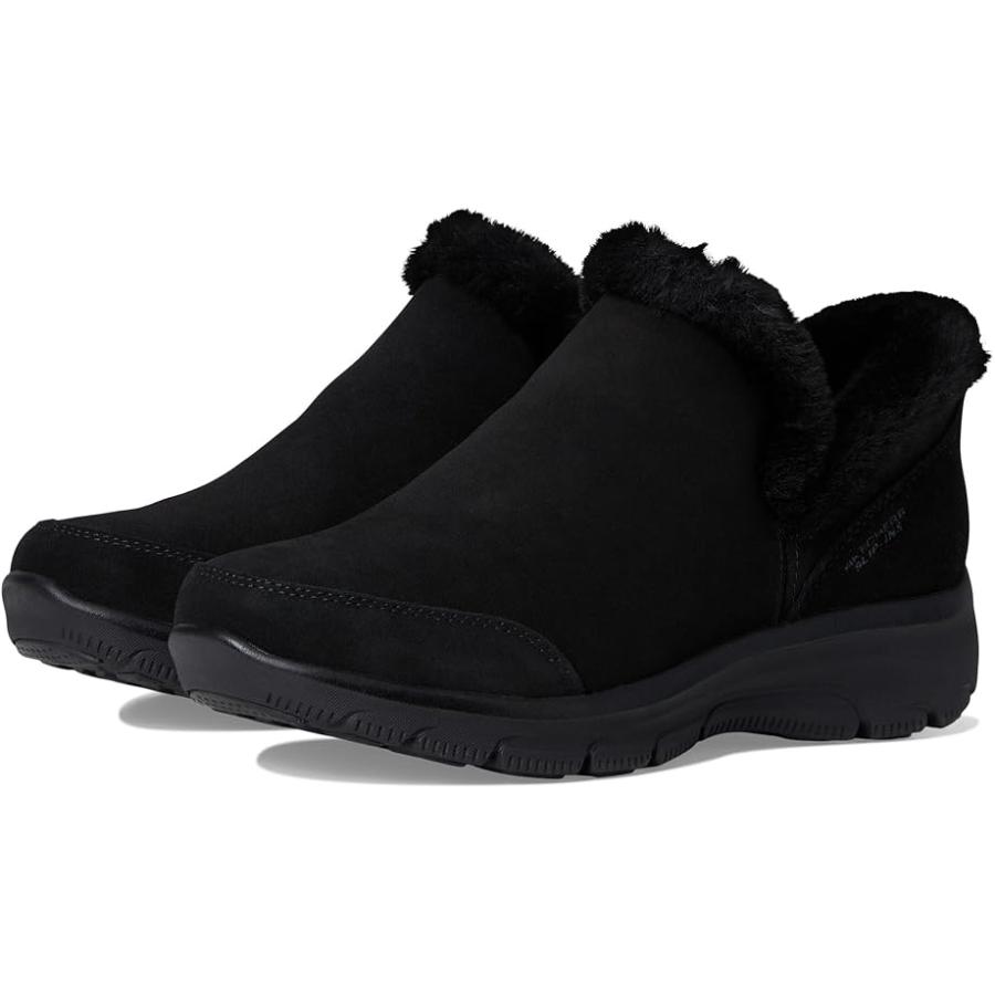 (取寄) スケッチャーズ レディース イージー ゴーイング - フォール フィーリング ハンズ フリー スリップインズ SKECHERS women Easy Going - Fall Feeling Hands Free Slip-Ins Black/Black SKECHERS（スケッチャーズ） SKECHERS Easy Going - Fall Feeling