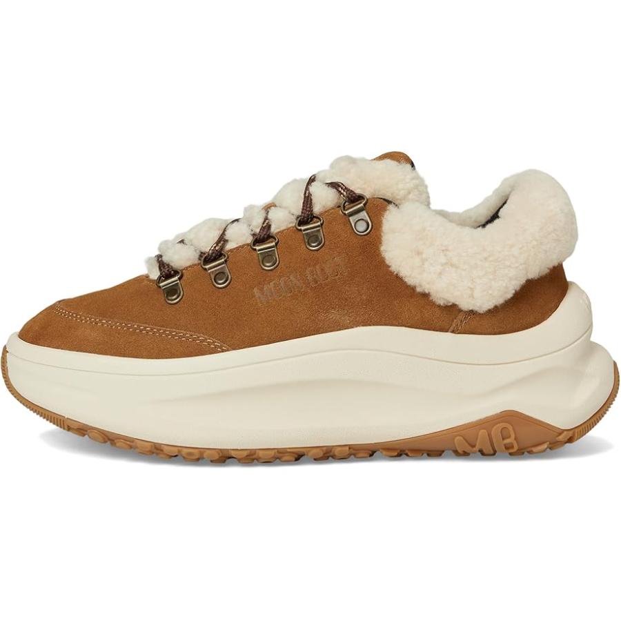 MOON BOOT Moon247 City Shearling レディース スニーカー Cognac_3