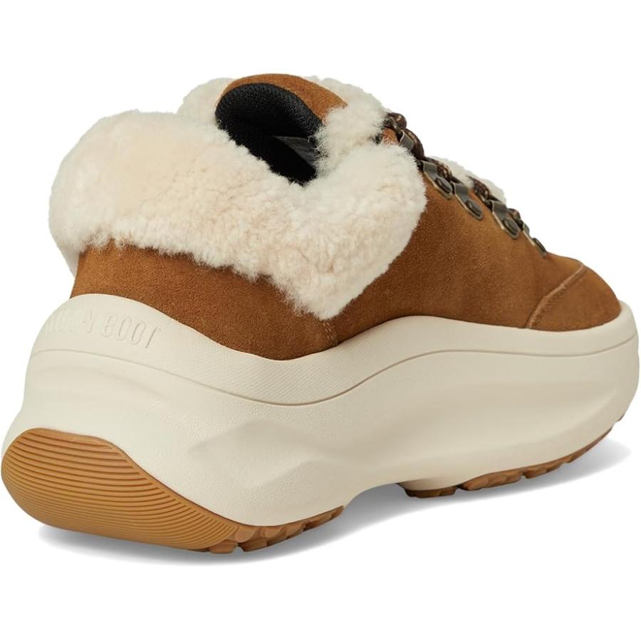MOON BOOT Moon247 City Shearling レディース スニーカー Cognac_4