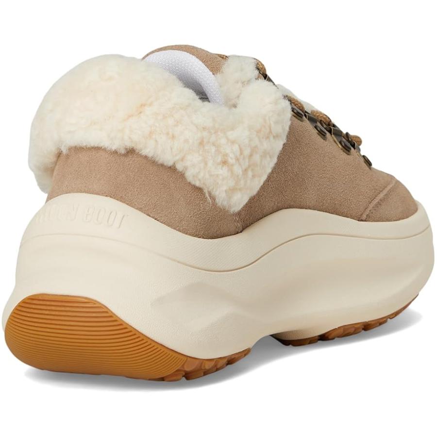 MOON BOOT Moon247 City Shearling レディース スニーカー Sand_4