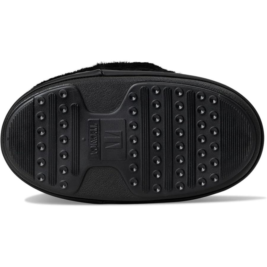 MOON BOOT  Icon Faux Fur レディース ブーツ Blackの画像