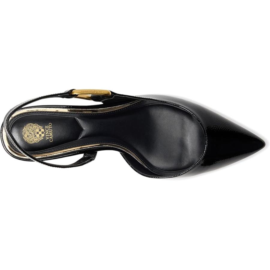 ヴィンスカムート Vince Camuto Inari Lasso Buckle スリングバック Pumps レディース ヒール パンプス Black_1