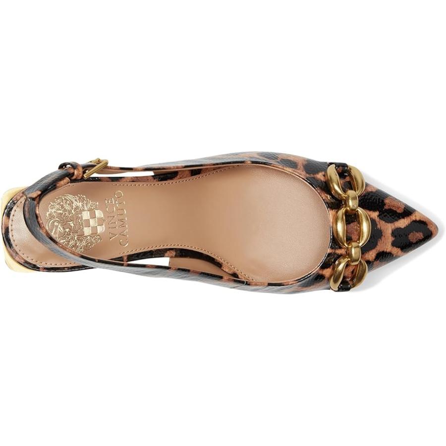 ヴィンスカムート Vince Camuto Hamden Chain Link スリングバック Pumps レディース ヒール パンプス Black/_1