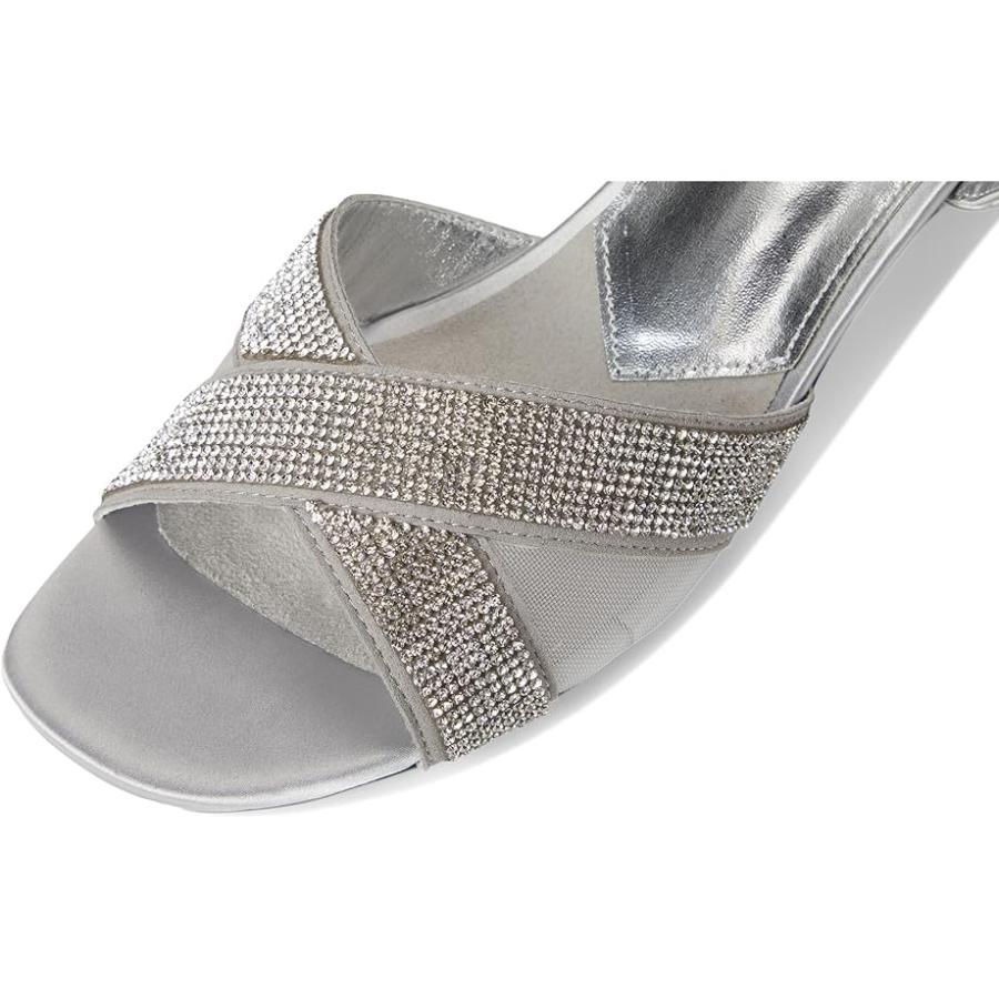 David Tate Holiday レディース ヒール パンプス Silver_5