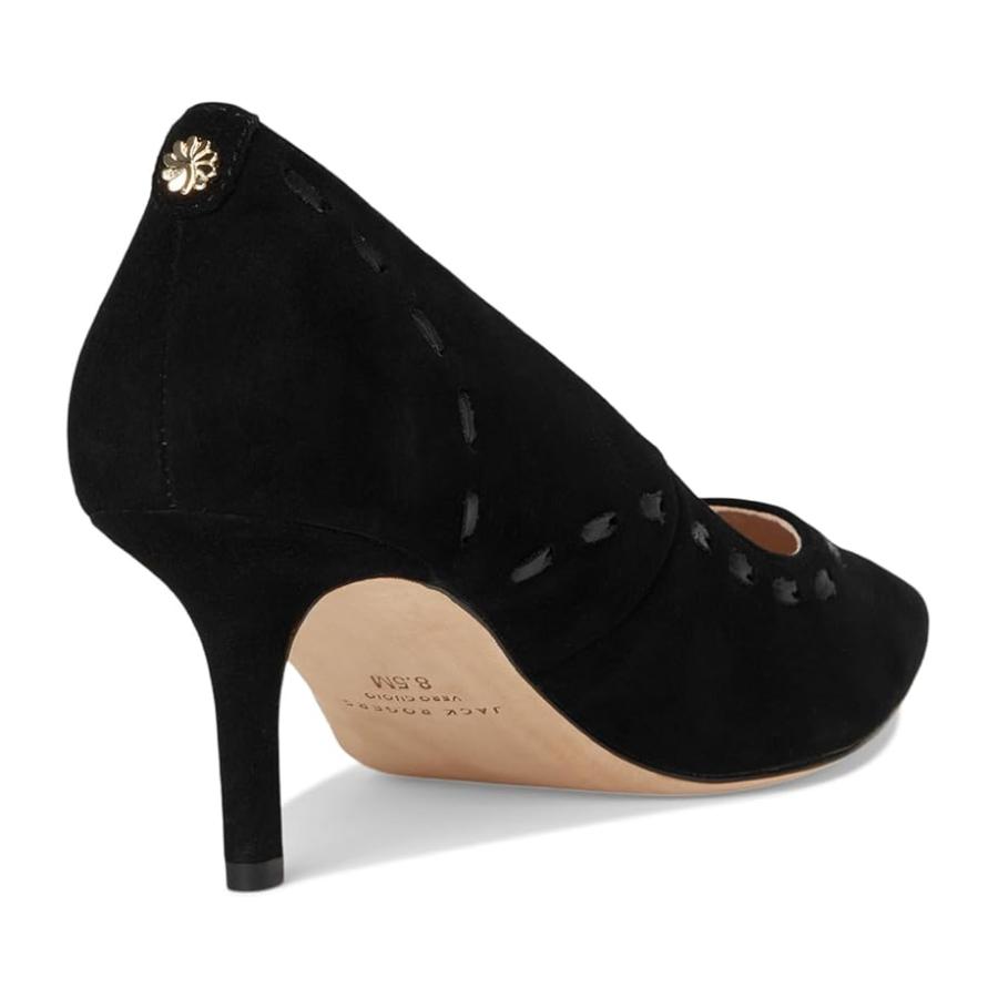 ジャックロジャース Jack Rogers ブリッジtte Pump - Suede レディース ヒール パンプス Black_4
