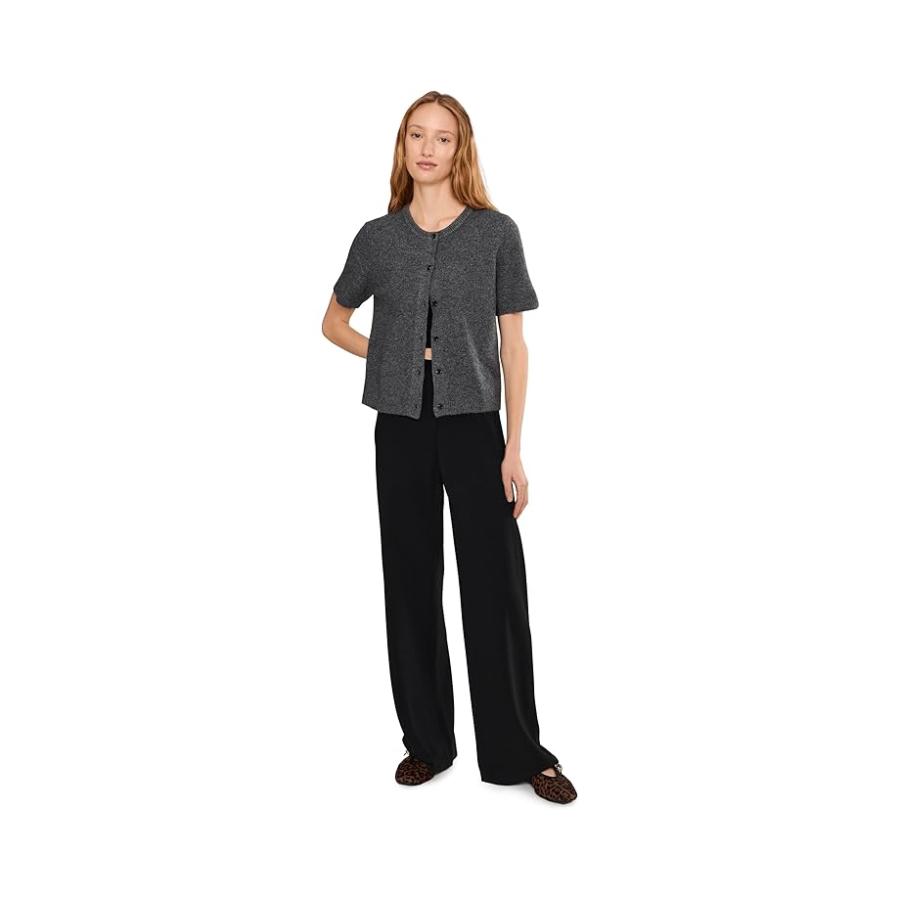 ヴィンス Vince High Waist Crepe Bias Pants レディース Pants Blackの画像