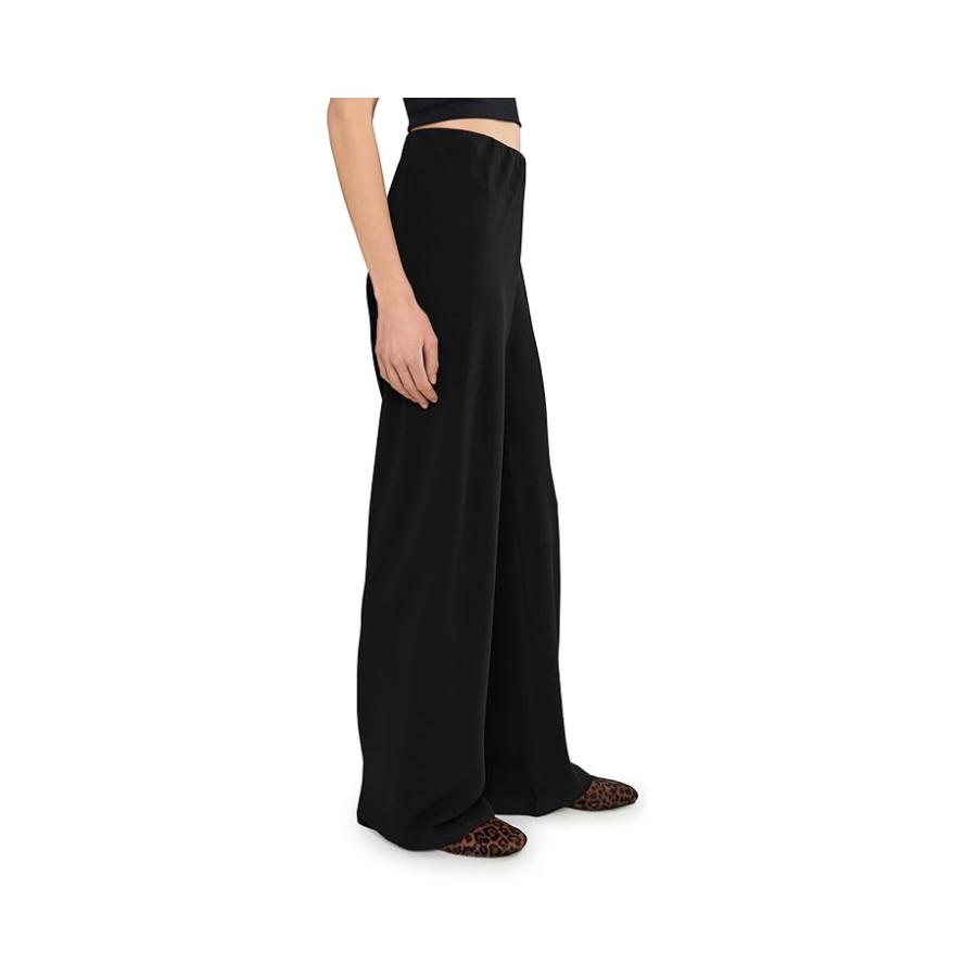 ヴィンス Vince High Waist Crepe Bias Pants レディース Pants Blackの画像
