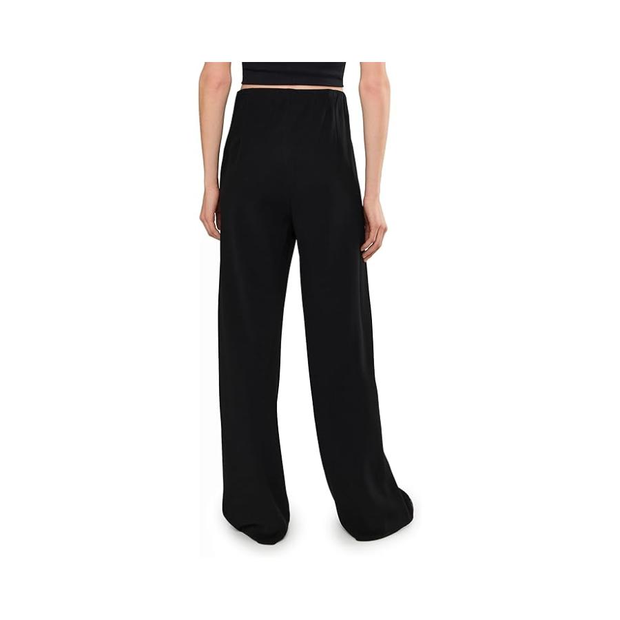 ヴィンス Vince High Waist Crepe Bias Pants レディース Pants Blackの画像