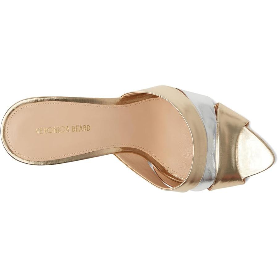 ベロニカビアード Veronica Beard Cassiel スライド Sandals レディース ヒール パンプス Gold/Silver_1