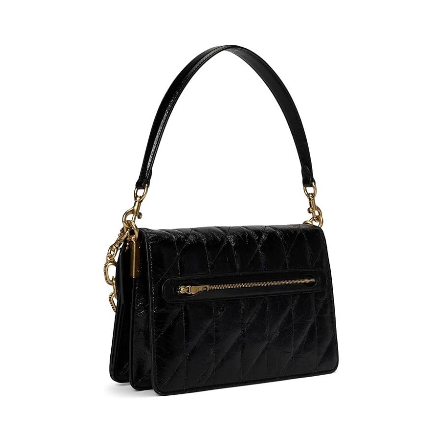 コーチ COACH Chain Tabby Shoulder Bag With Quilting レディース ハンドバッグ かばん Blackの画像