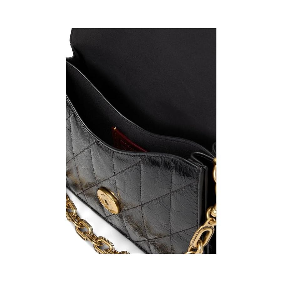 コーチ COACH Chain Tabby Shoulder Bag With Quilting レディース ハンドバッグ かばん Blackの画像