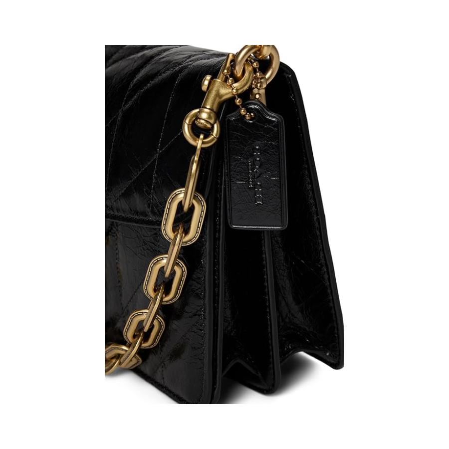 コーチ COACH Chain Tabby Shoulder Bag With Quilting レディース ハンドバッグ かばん Blackの画像