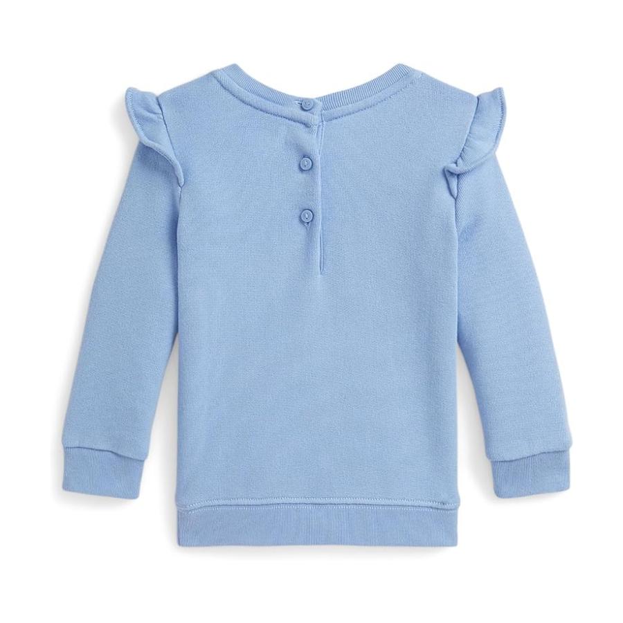 ポロ・ラルフローレン Polo Ralph Lauren Kids Polo Bear Ruffled Fleece Sweatshirt (Infaの画像