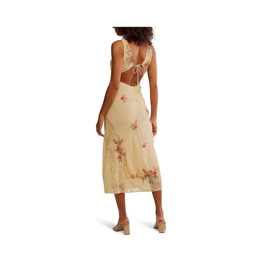 フリーピープル Free People Meet Again ミッドi Dress レディース ドレス Biege_2
