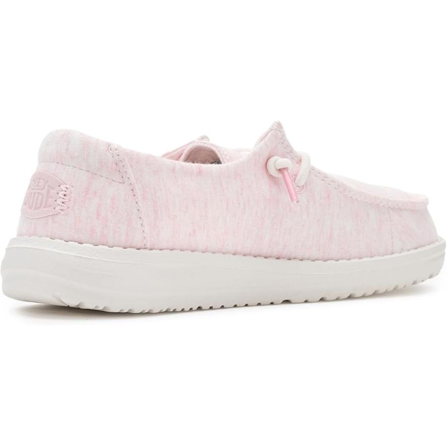 Hey Dude Kids  Wendy Y ストレッチ Jersey Lilac キッズ・ジュニア Loafers Light Pink_2
