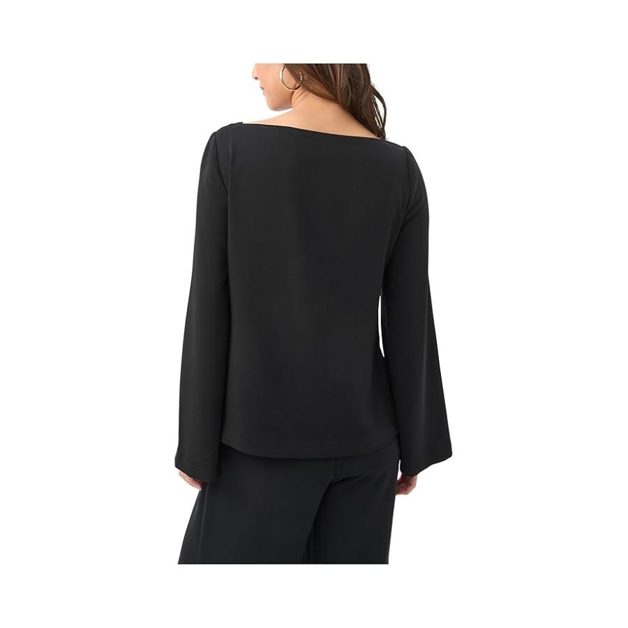 トリーナターク Trina Turk Sarese Top レディース シャツ トップス Black_1