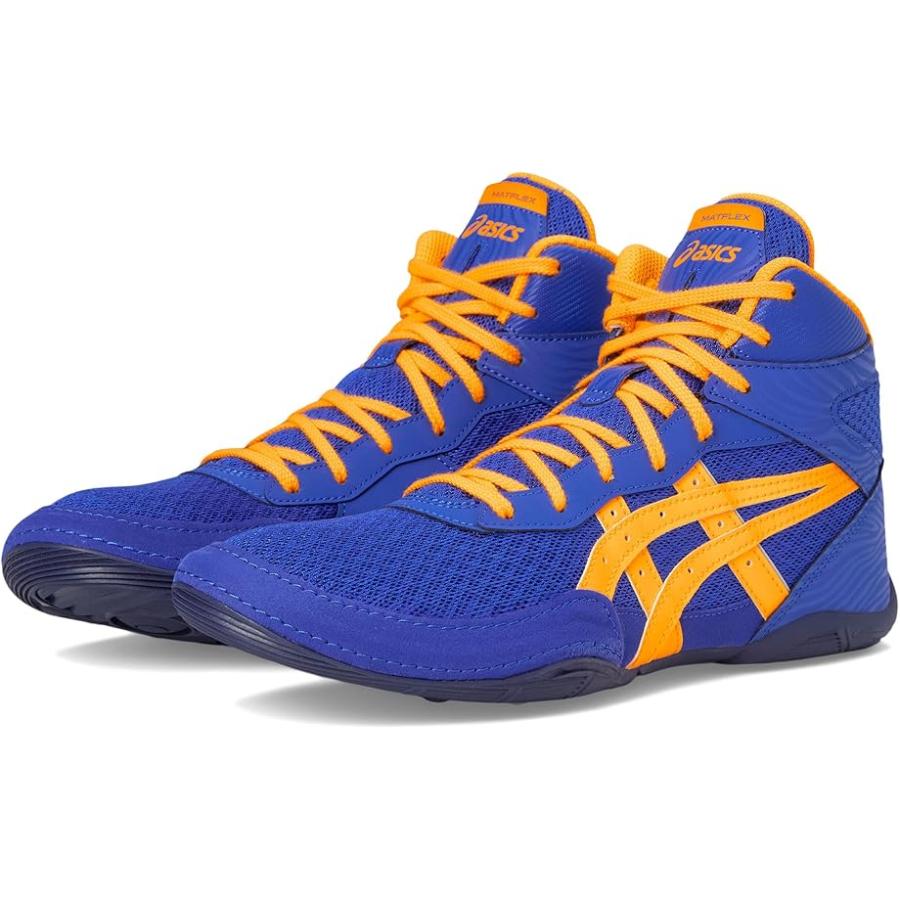 (取寄) アシックス メンズ マットフレックス 7 ASICS men Matflex 7 Dark Cobalt/Orange Pop ASICS（アシックス） マットフレックス 7 メンズ スニーカー Dark