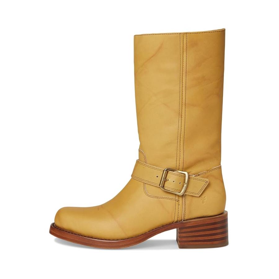 フライ Frye Campus Buckle レディース ブーツ Bananaの画像