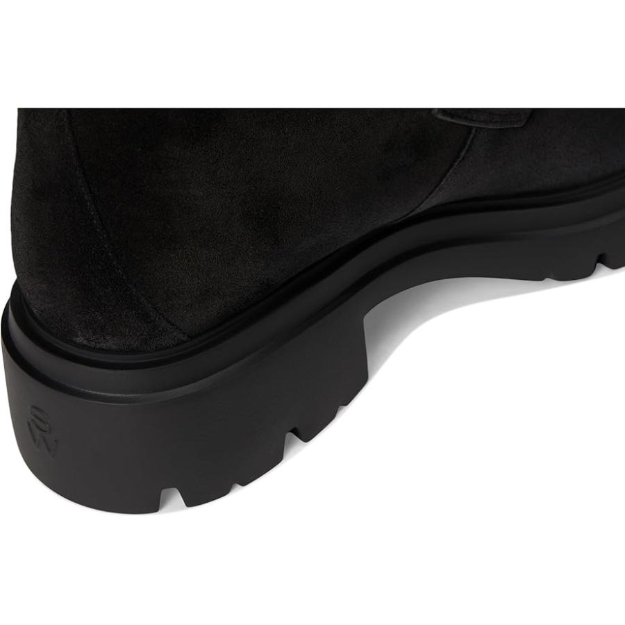 ステュワート ワイツマン Stuart Weitzman Soluxe Hudson チャッカ レディース ブーツ Blackの画像