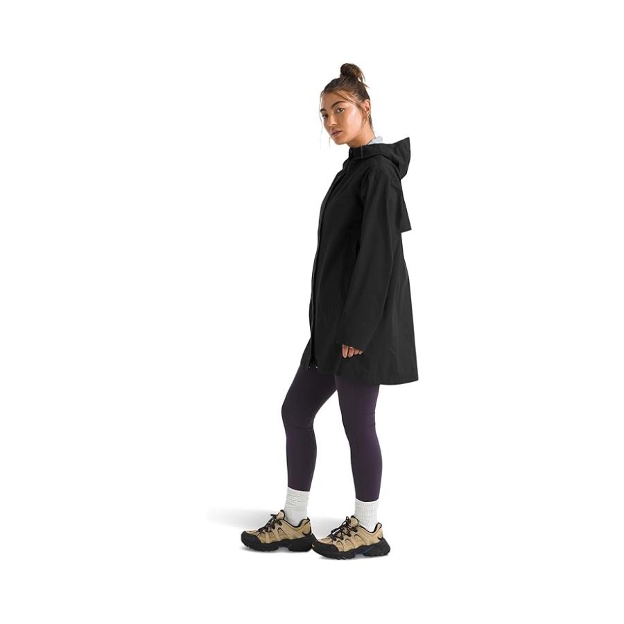 ザ・ノースフェイス The North Face Voyage Rain 3l Hooded Parka レディース コート アウター TNF Bla_2
