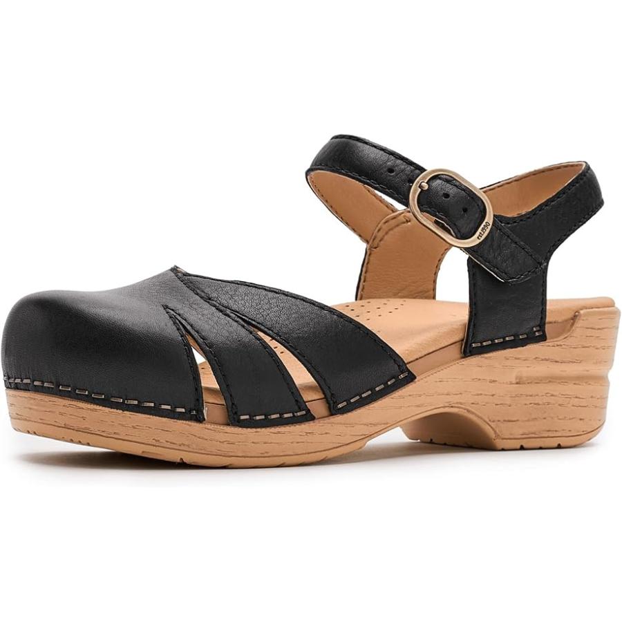 dansko（ダンスコ） Dansko Margreta Clogs レディース ヒール パンプス Black : ToriDollJAPAN ...